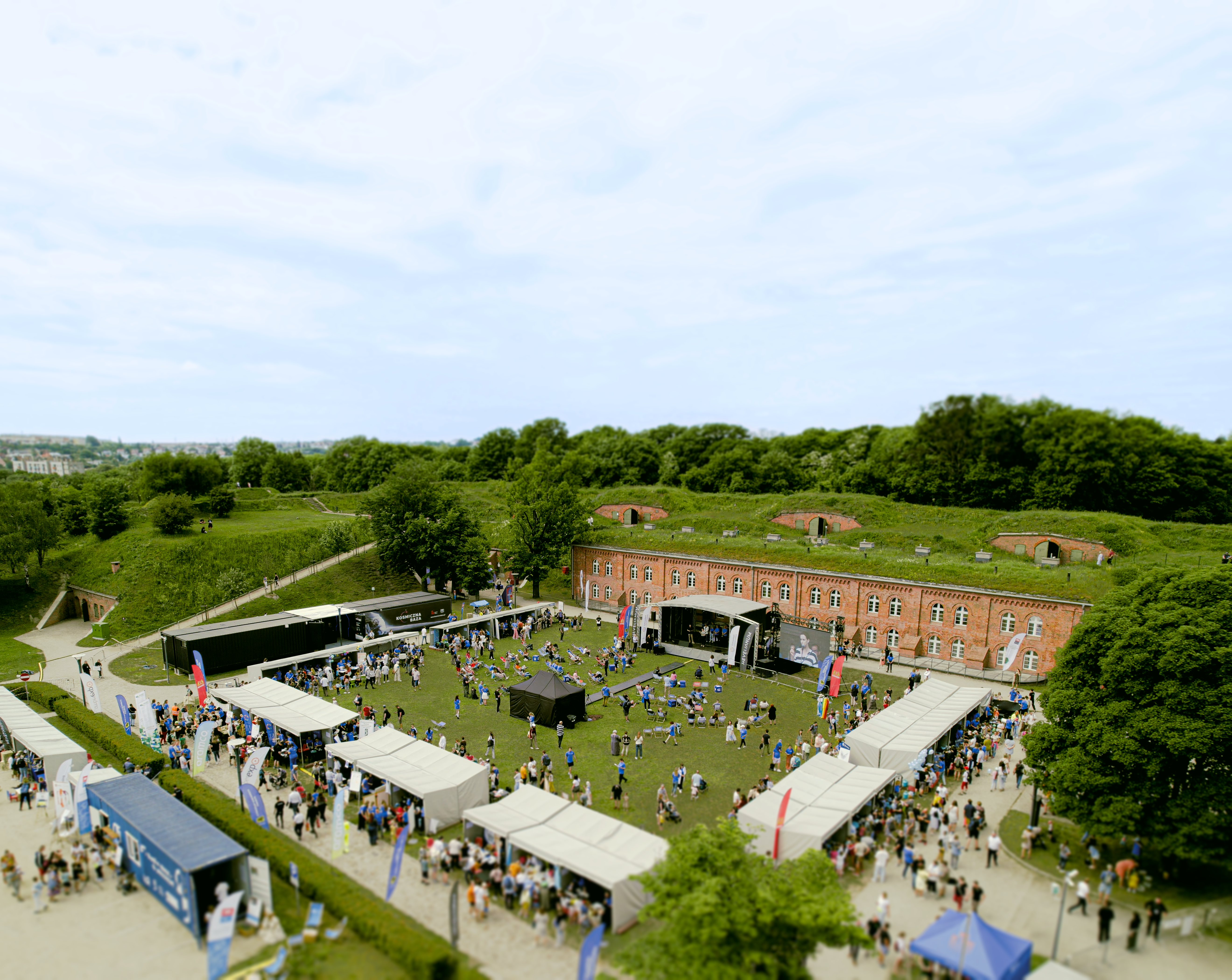 photo of Hevelianum during Fahrenheit Science Picnic