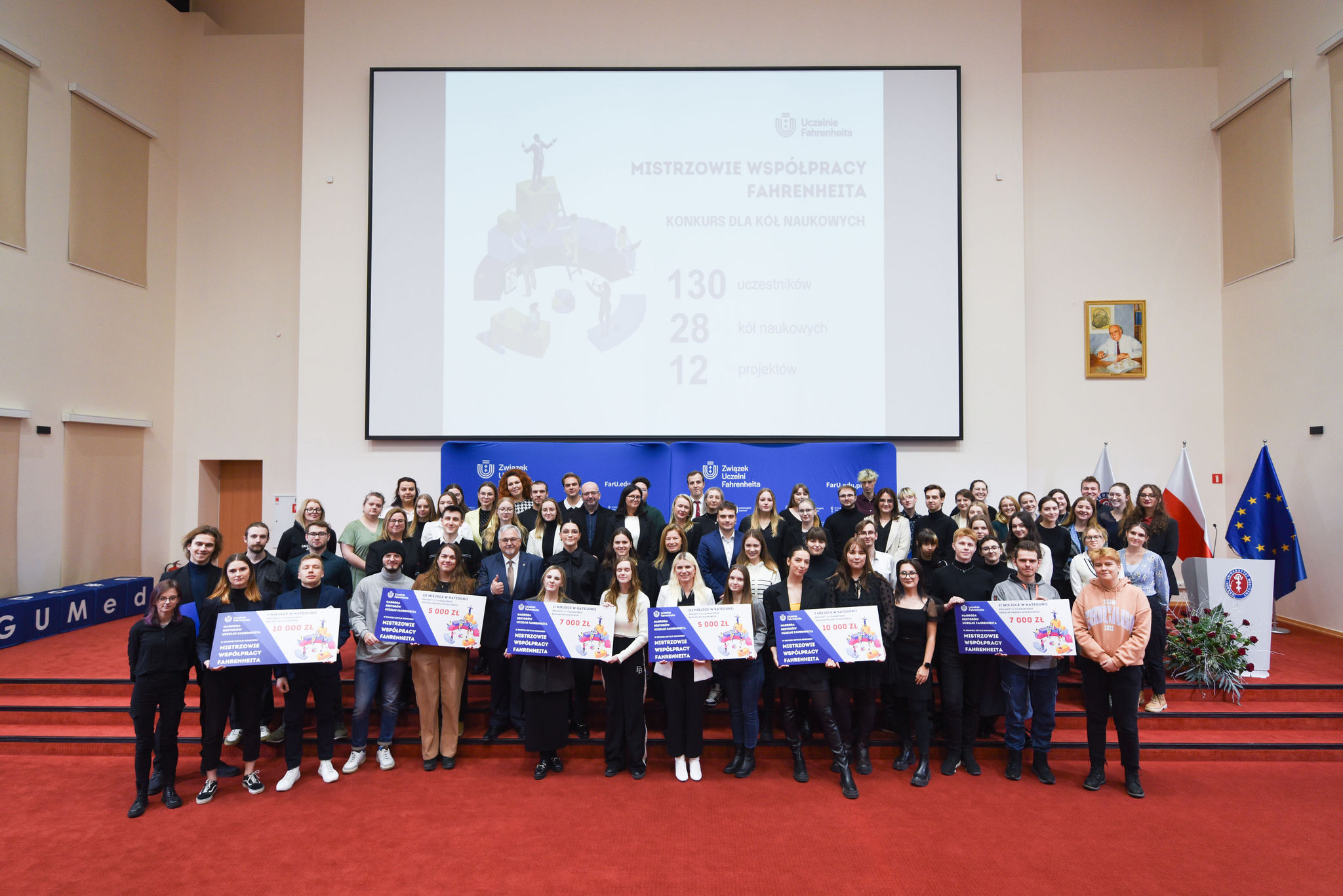 photo of all participants during gala of 2nd edition of Champions of Cooperation