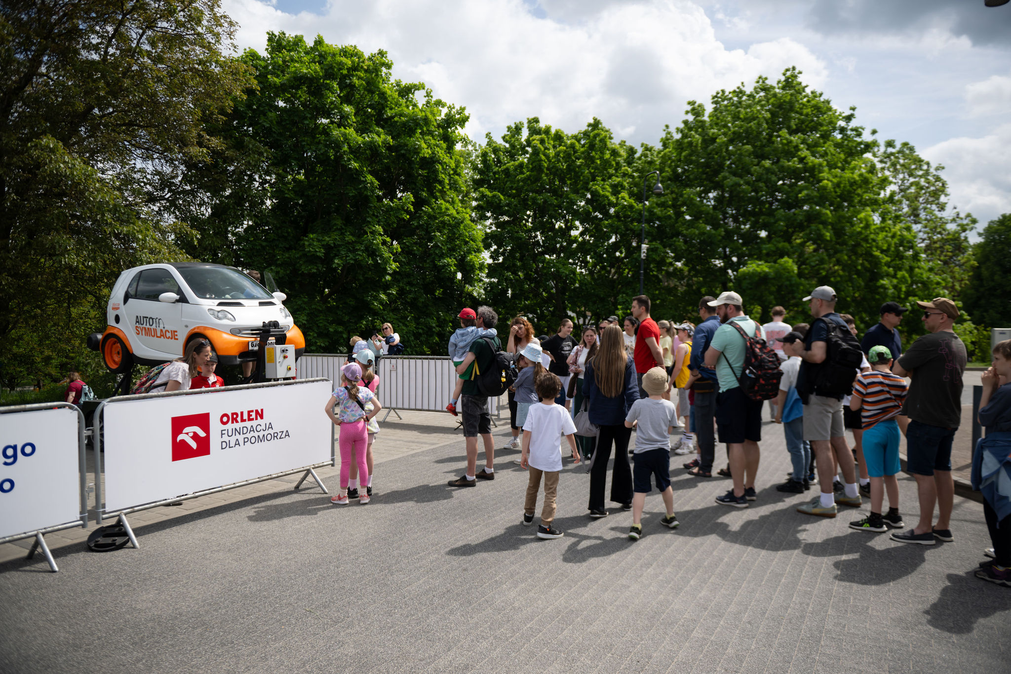 Strefa bezpiecznego ruchu Fundacji ORLEN dla Pomorza na 5. Pikniku Nauki Fahrenheita