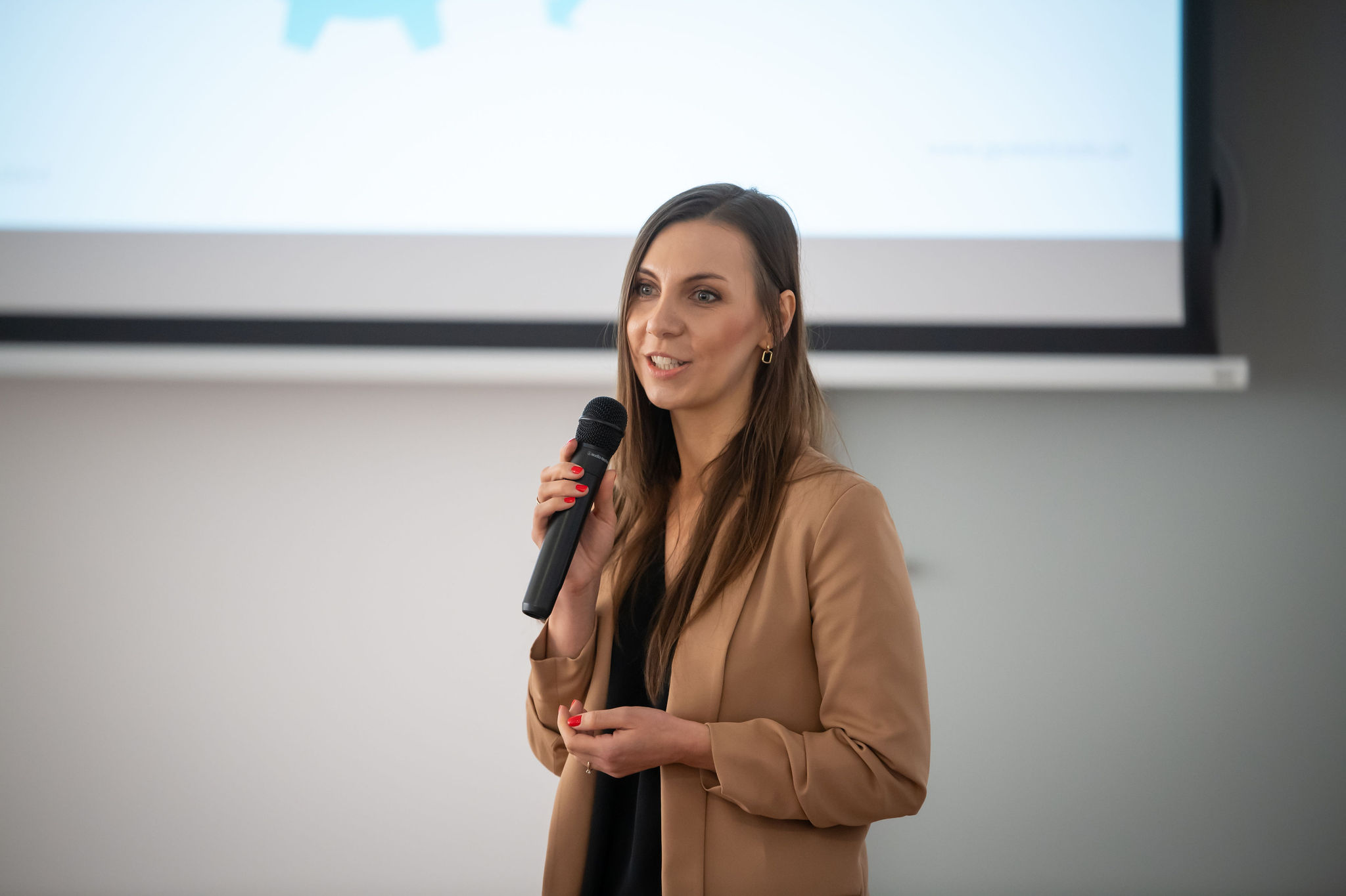 Anna Szablewska Ph.D. during the FarU Quality Day 2024