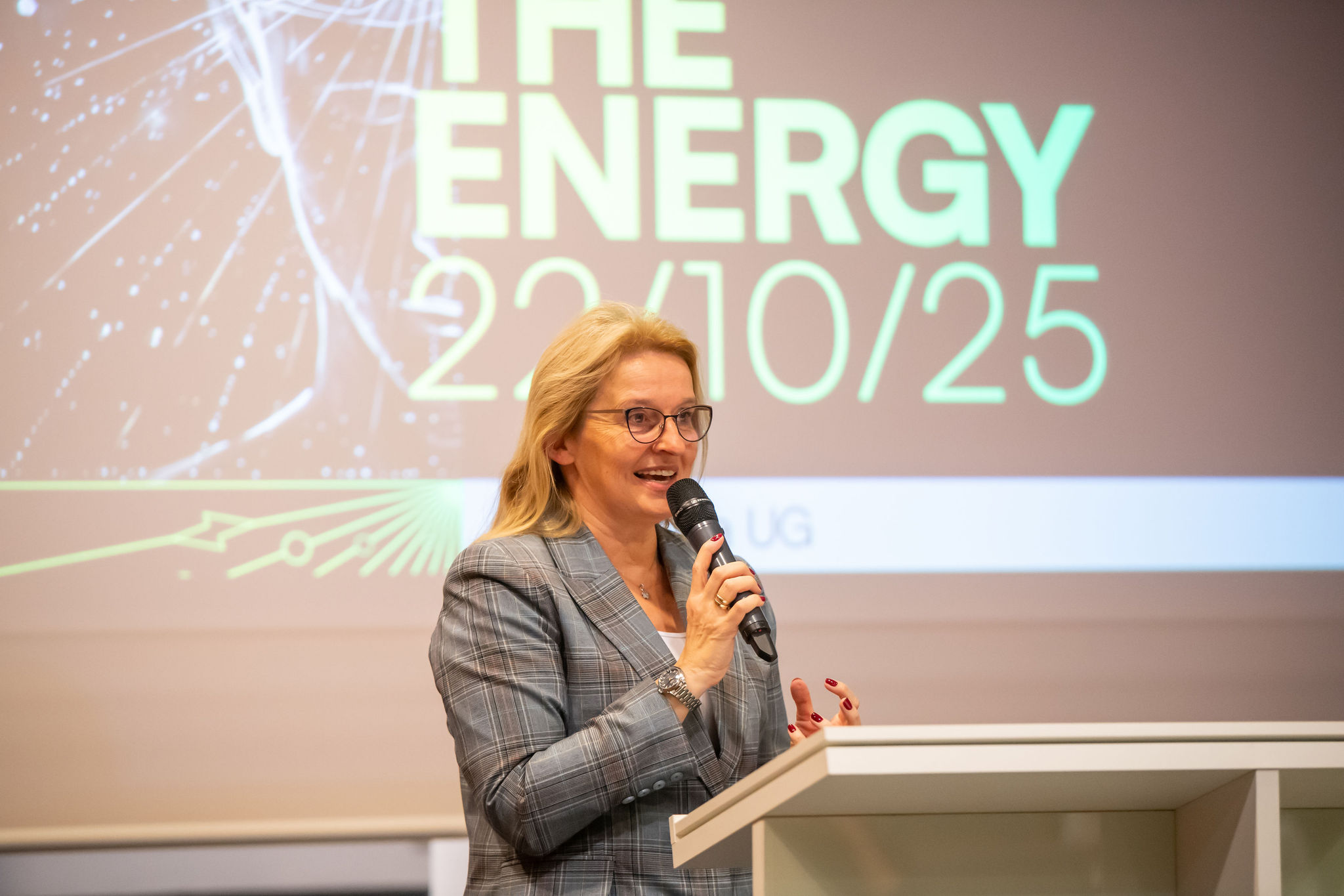 prof. Urszula Patocka-Sigłowy podczas Release the Energy 2025