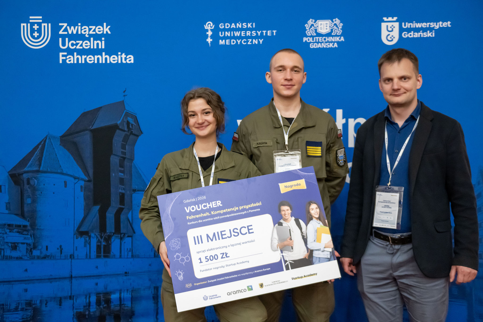 III miejsce. Finał konkursu Fahrenheit. Kompetencje przyszłości