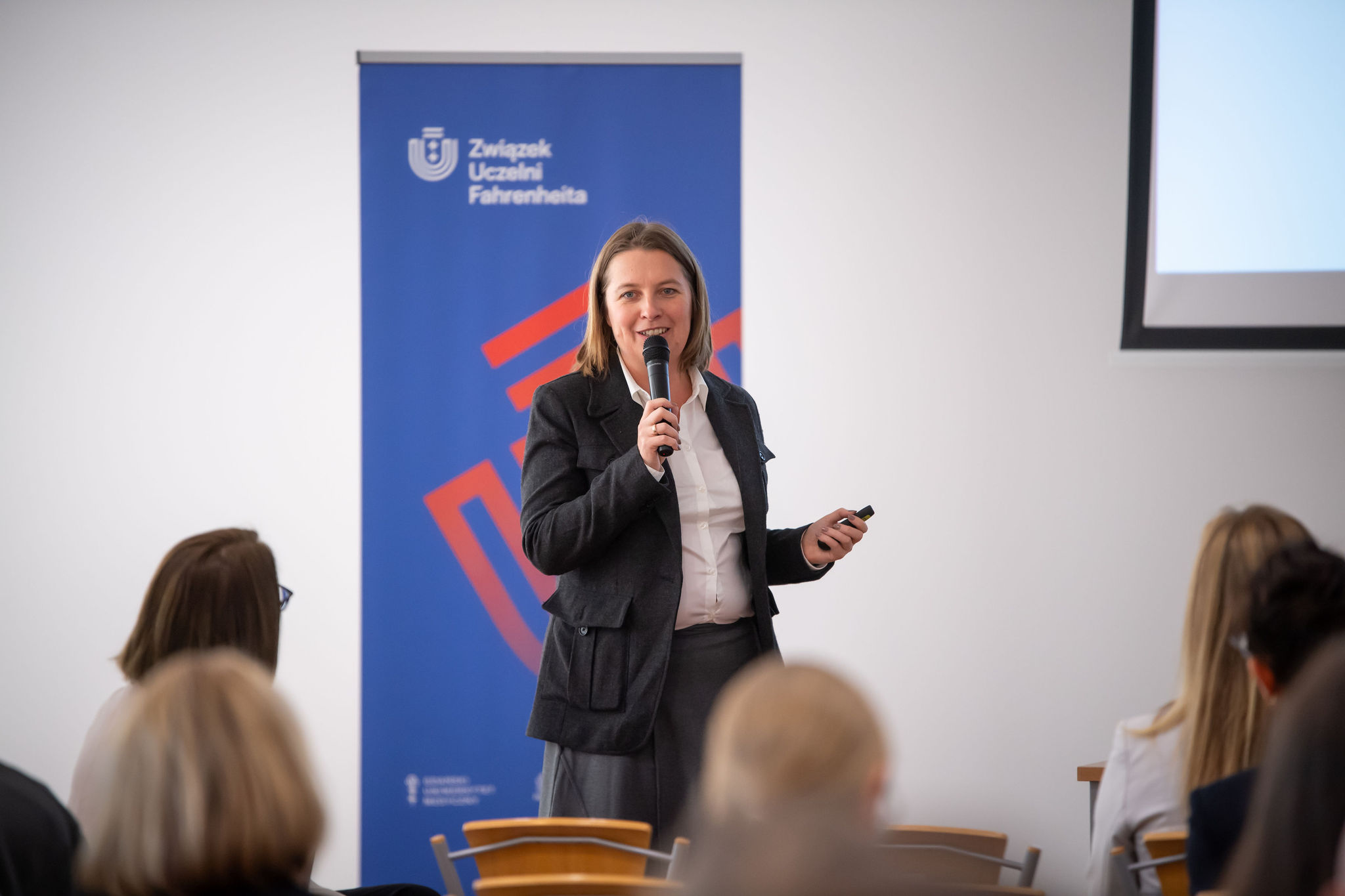 Marta Moksa during the FarU Quality Day 2024