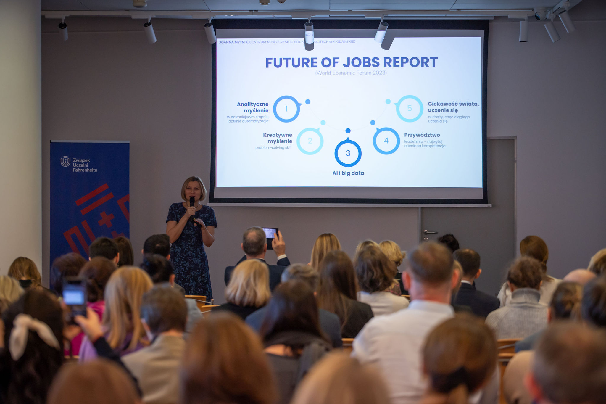 prof. Joanna Mytnik during the FarU Quality Day 2024