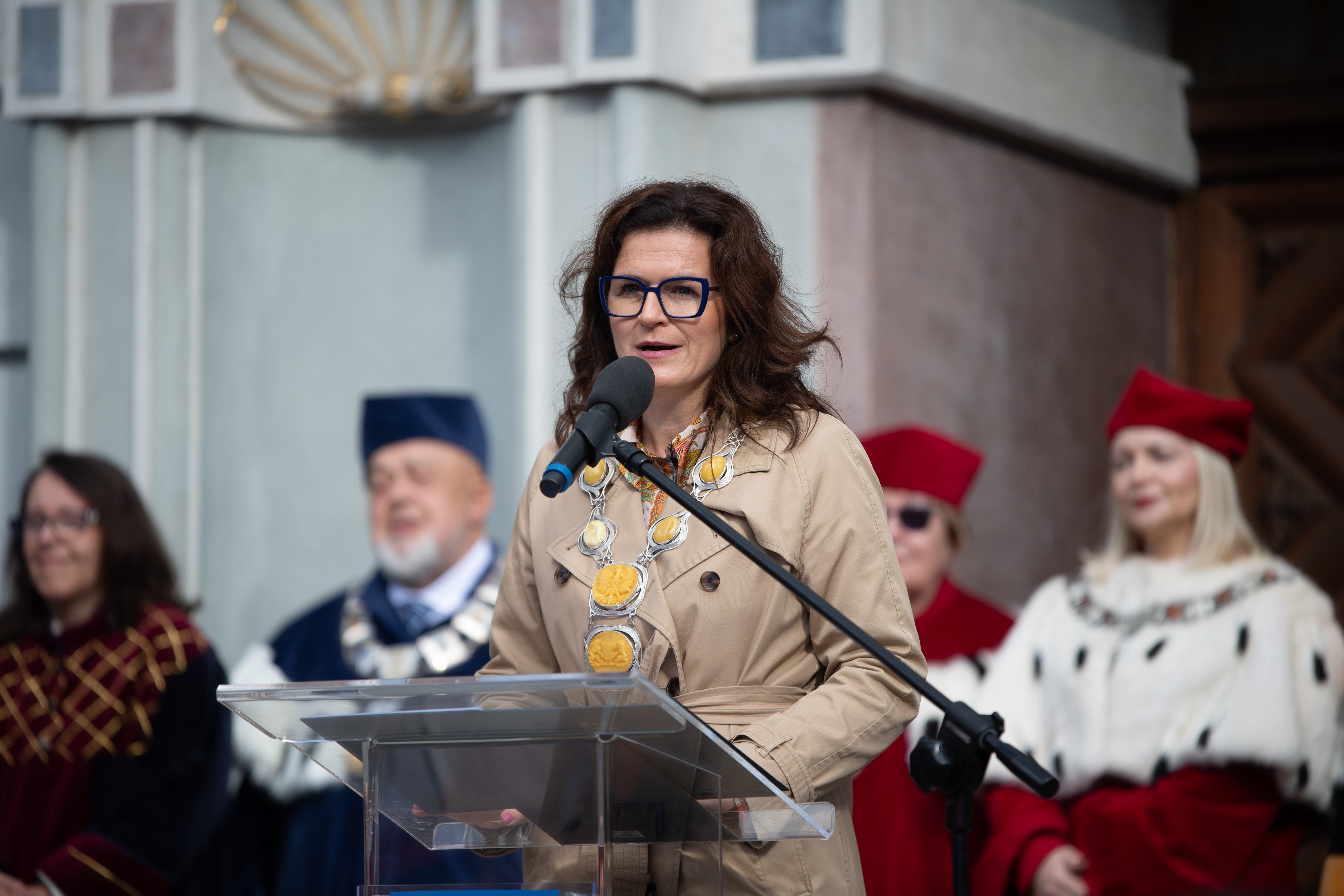 Aleksandra Dulkiewicz the academic parade as opening of the new academic year 2024/2025