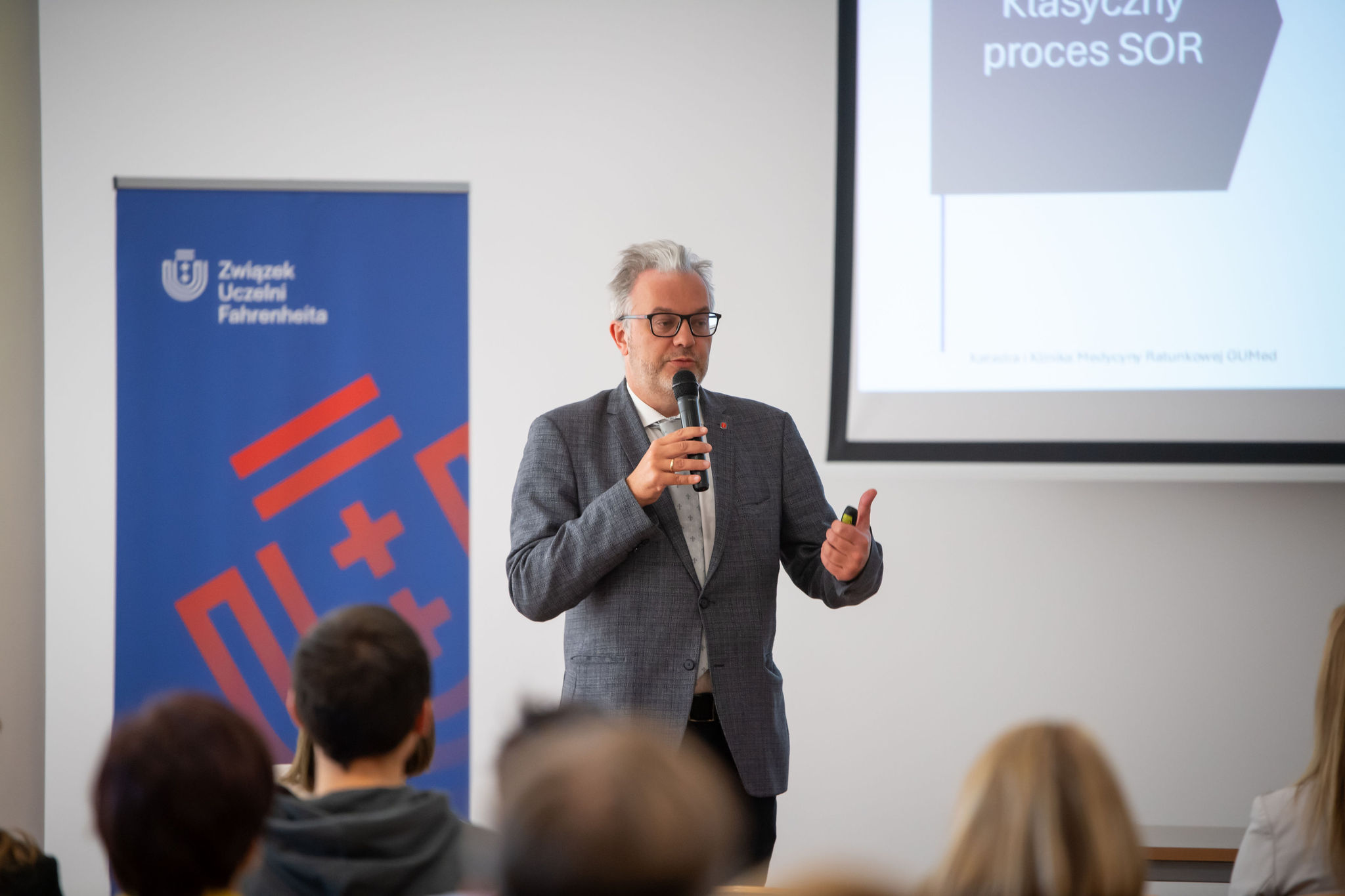 prof. Mariusz Siemiński during the FarU Quality Day 2024