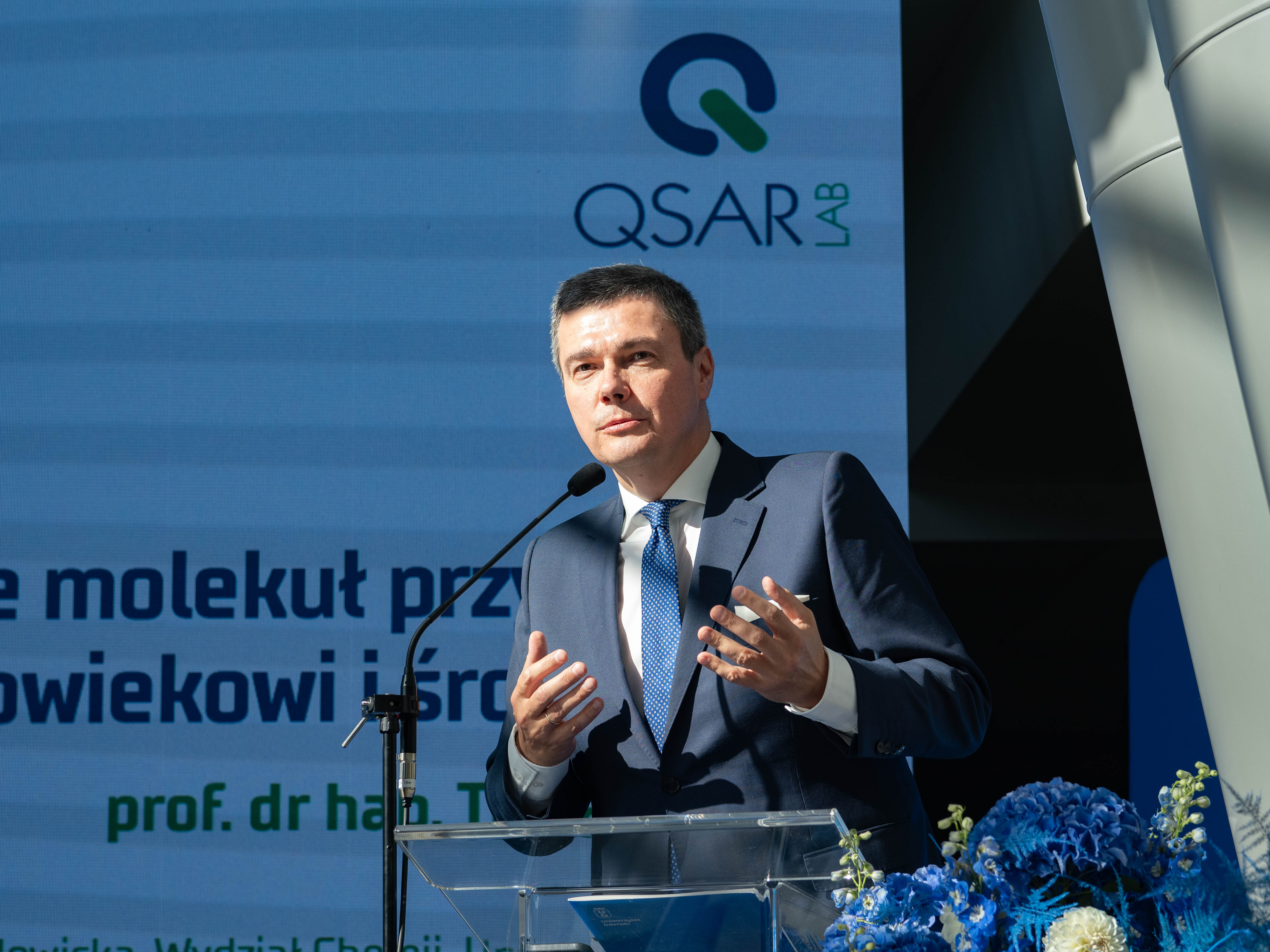 T. Puzyn during the FarU Economic Convention 09.2024